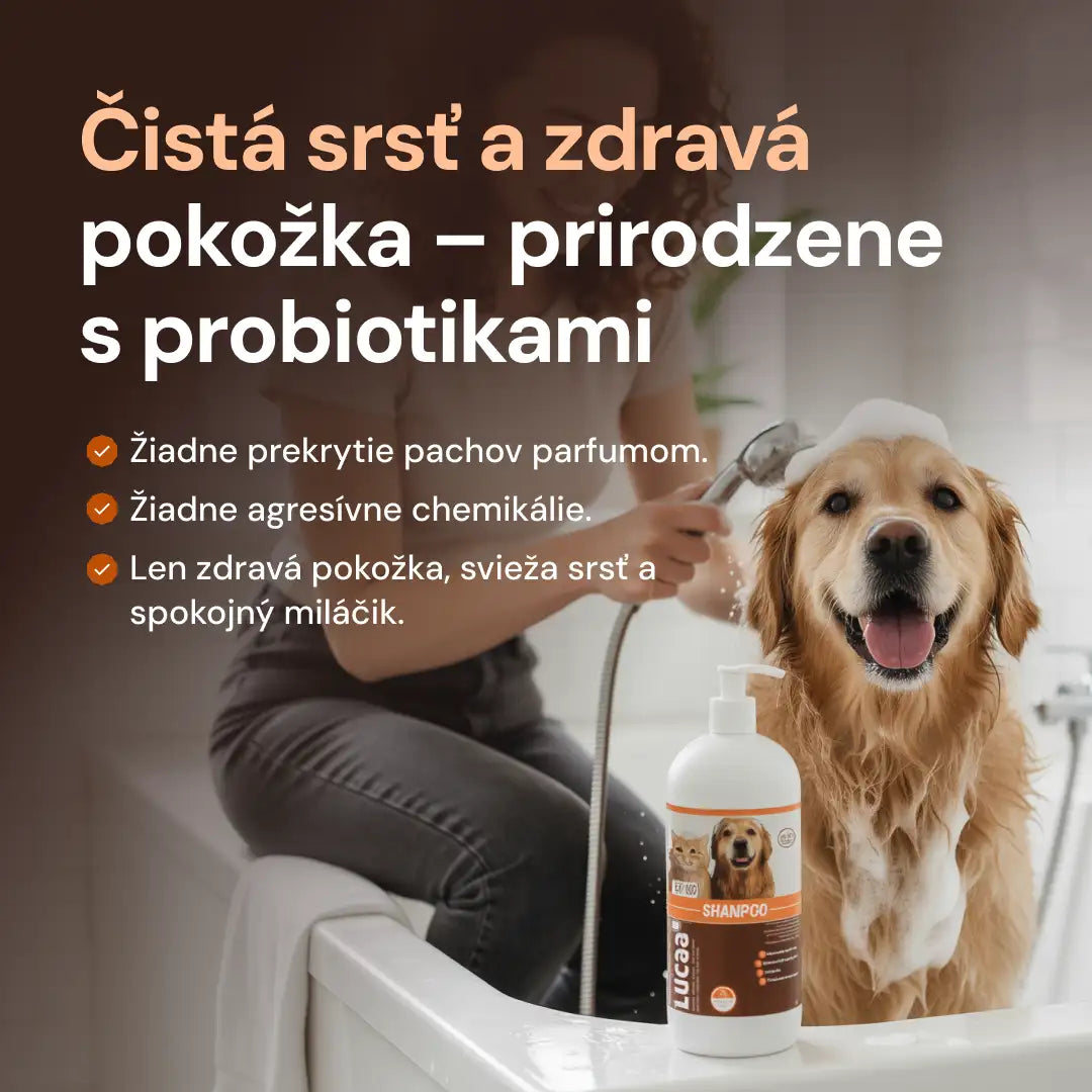 Lucaa+ Probiotický šampón
